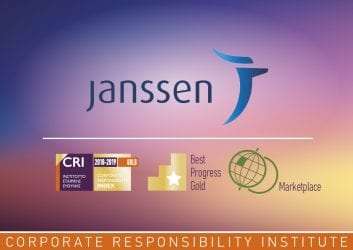 Janssen Ελλάδος - Χρυσό Βραβείο και Διάκριση στον Εθνικό Δείκτη Εταιρικής Ευθύνης CR Index
