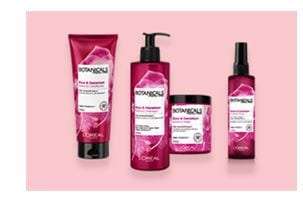 Botanicals Fresh Care Rose & Geranium – σειρά λάμψης χρώματος για βαμμένα μαλλιά με έλαιο ροδοπέταλων και αιθέριο έλαιο γερανίου.