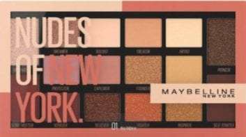 most wanted παλέτα σκιών The Nudes of New York από τη Maybelline είναι εδώ!